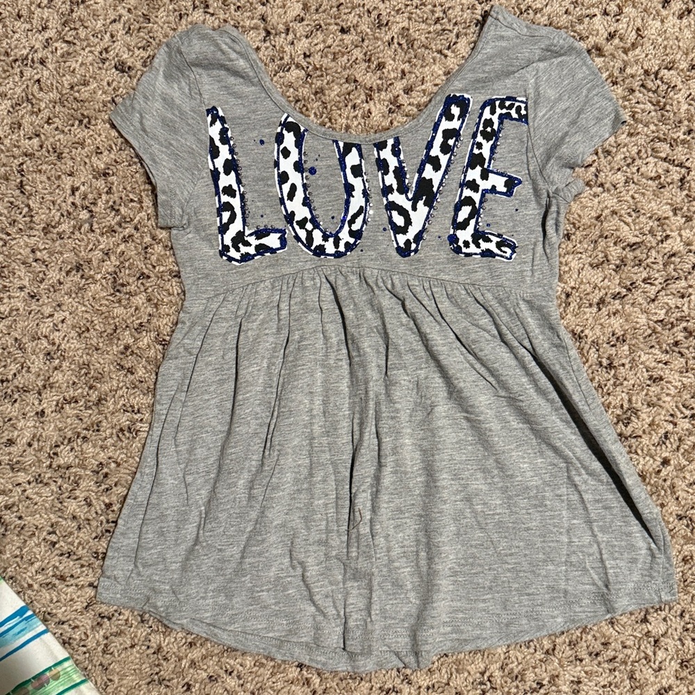 Girls size 8 Justice bundle of 3 tops - Picture 3 of 4
